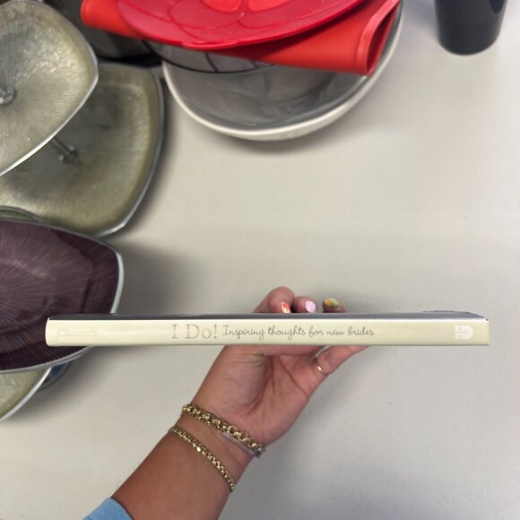 I Do by Jenny Clements Hardcover Indigo Chapters Inspiring Thought For New Bride - Picture 3 of 3